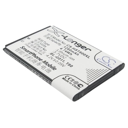 Bsc Preferred Hisense T80 Mobile Phone Replacement Battery CS-HST800XL.2
